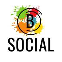 B Social logo